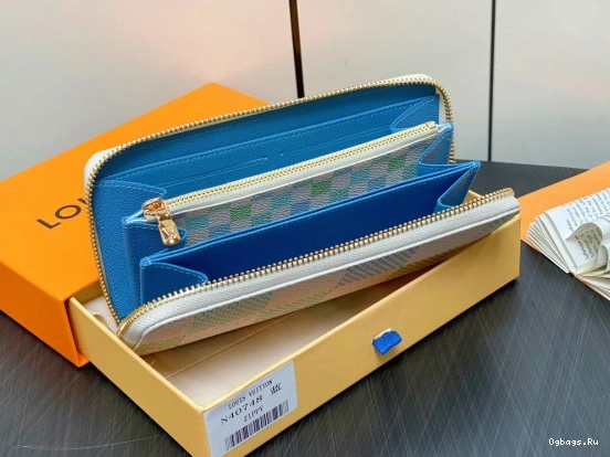 ZIPPY cm LOUIS WALLET-19.5*10.5*2.5 VUITTON 0407